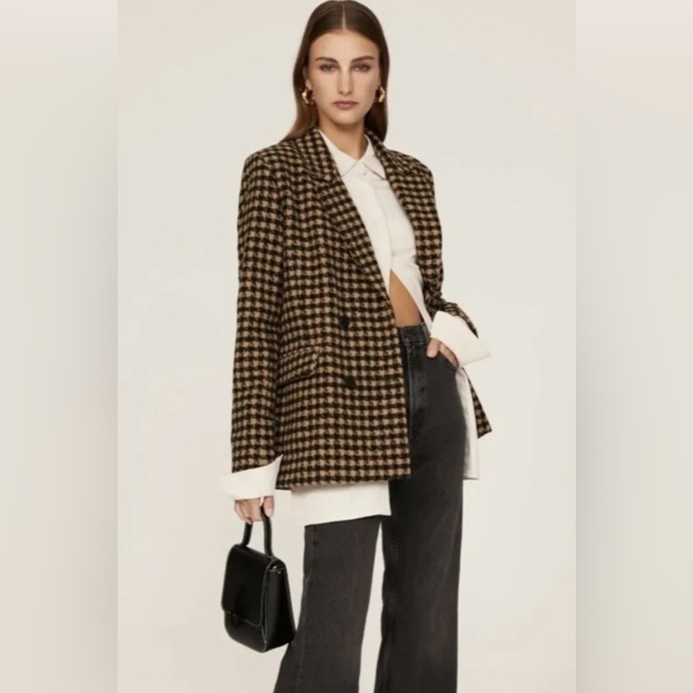 Blank NYC Houndstooth Blazer